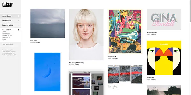 Screengrab, Cargo Collective gallery.